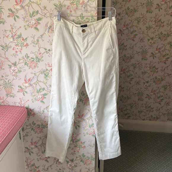 NWOT J Crew High Rise Girlfriend Chino Size 4 - Picture 5 of 11